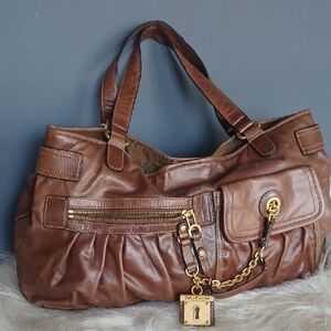 Y2K Juicy Couture Brown Leather Bag